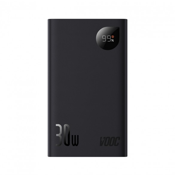 Baseus Adaman2 powerbank with digital display 20000mAh 30W 2 x USB / 1x USB Type C Power Delivery Quick Charge SCP, Oppo Super V
