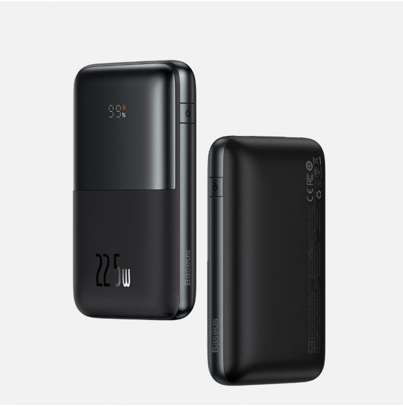 Baseus Baseus Pro 20000mAh 22.5W Black Powerbank with USB Type A - USB Type C 3A 0.3m cable (PPBD040301)