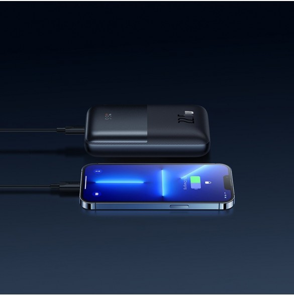 Baseus Baseus Pro 20000mAh 22.5W Black Powerbank with USB Type A - USB Type C 3A 0.3m cable (PPBD040301)