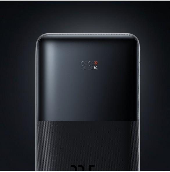 Baseus Baseus Pro 20000mAh 22.5W Black Powerbank with USB Type A - USB Type C 3A 0.3m cable (PPBD040301)