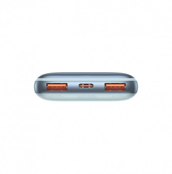 Baseus Bipow Pro powerbank 10000mAh 20W + USB cable 3A 0.3m blue (PPBD040103)