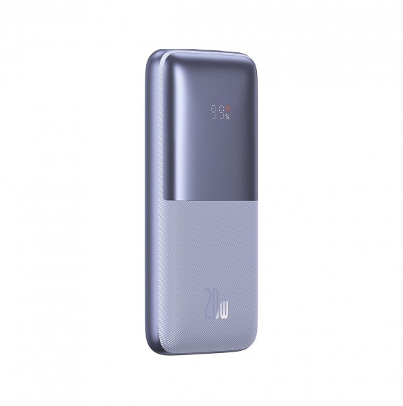 Baseus Bipow Pro powerbank 10000mAh 20W + USB cable 3A 0.3m purple (PPBD040105)