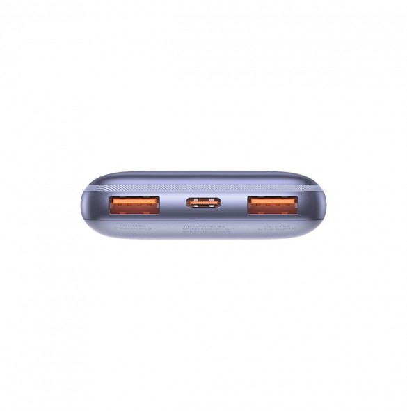 Baseus Bipow Pro powerbank 10000mAh 20W + USB cable 3A 0.3m purple (PPBD040105)