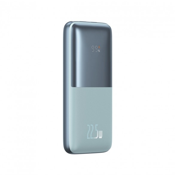Baseus Bipow Pro powerbank 10000mAh 22.5W + USB cable 3A 0.3m blue (PPBD040003)