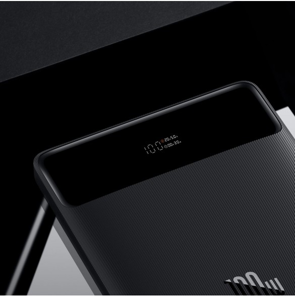 Baseus Blade Ultrathin Power Bank 100W 20000mAh Black PD QC SCP FCP (PPDGL-01)