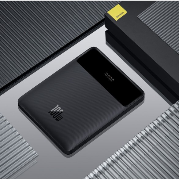 Baseus Blade Ultrathin Power Bank 100W 20000mAh Black PD QC SCP FCP (PPDGL-01)