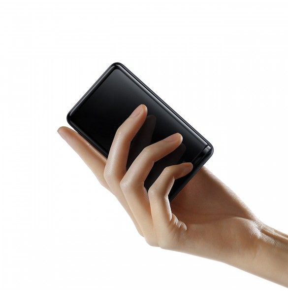 Baseus Magnetic Bracket Trådlös snabbladdning Power Bank 10000mAh 20W LilaďĽMed Xiaobai-serien snabbladdningskabel Typ-C till Ty