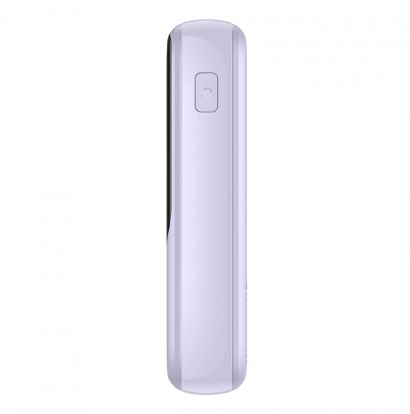 Baseus Qpow powerbank 10000mAh inbyggd USB Type-C-kabel 22,5W Snabbladdning SCP AFC FCP lila (PPQD020105)