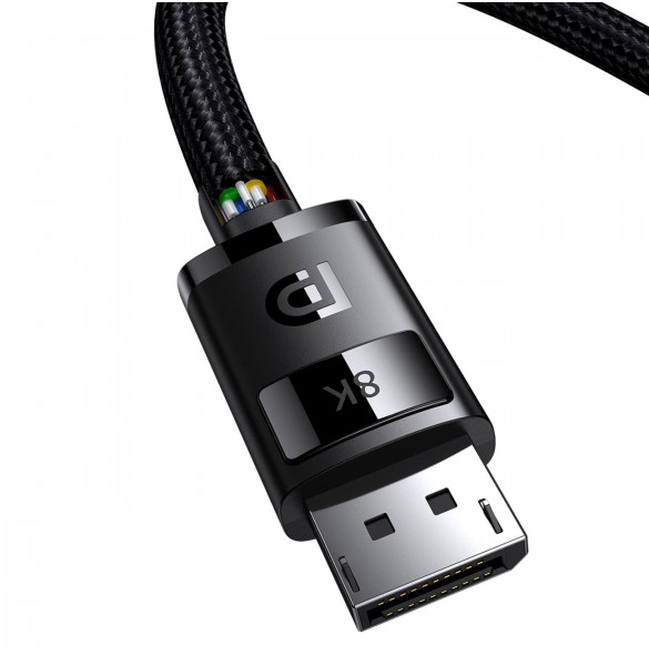 DisplayPort 8K 60Hz kabel 1m Baseus High Definition Series - svart