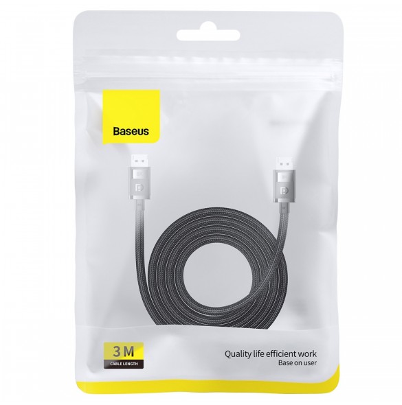 DisplayPort 8K 60Hz kabel 1m Baseus High Definition Series - svart
