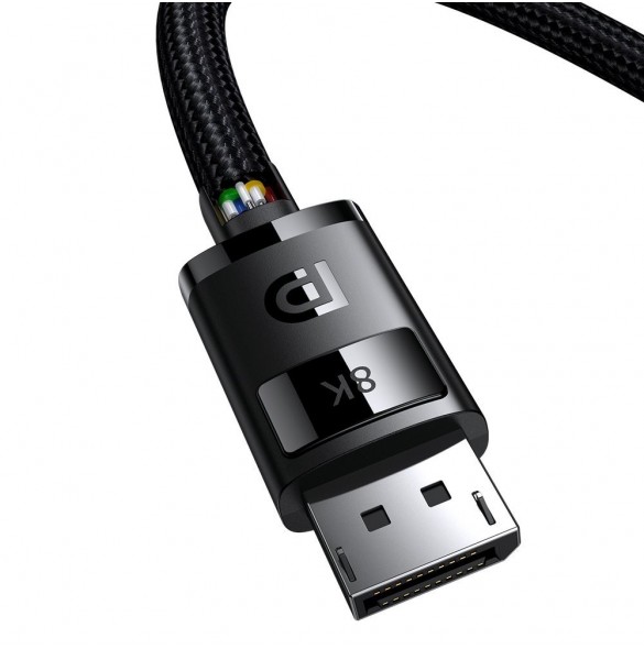 DisplayPort 8K 60Hz Kabel 5m Baseus High Definition Series - svart
