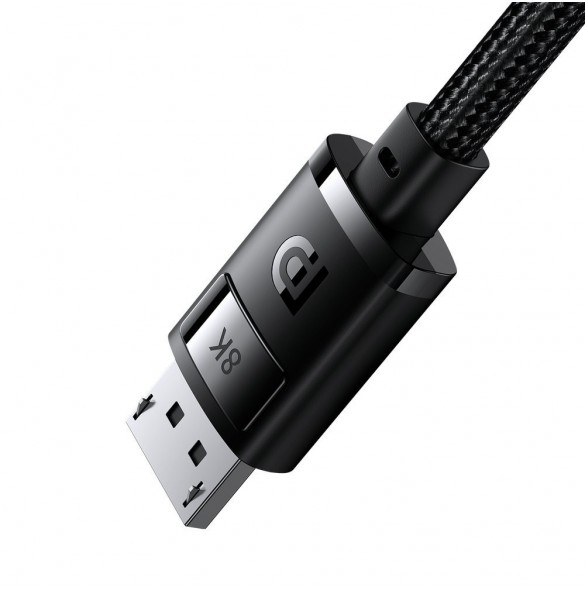 DisplayPort 8K 60Hz Kabel 5m Baseus High Definition Series - svart