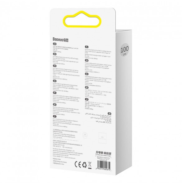 Baseus Explorer Series-kabel USB Typ C - Lightning 20W 1m blå (CATS000003)