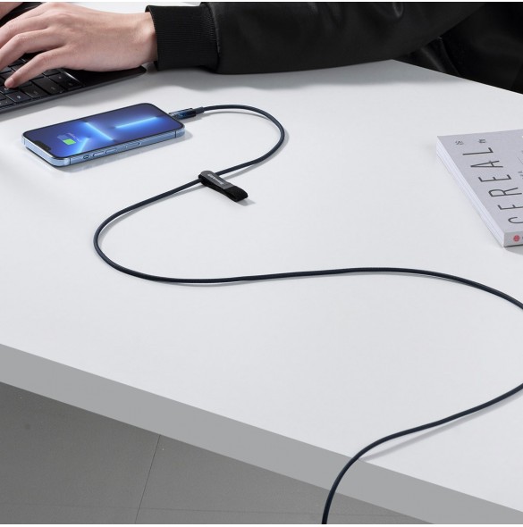 Baseus Explorer Series-kabel USB Typ C - Lightning 20W 1m blå (CATS000003)