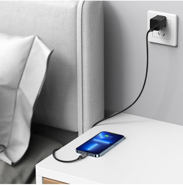 Baseus Explorer Series-kabel USB Typ C - Lightning 20W 1m blå (CATS000003)