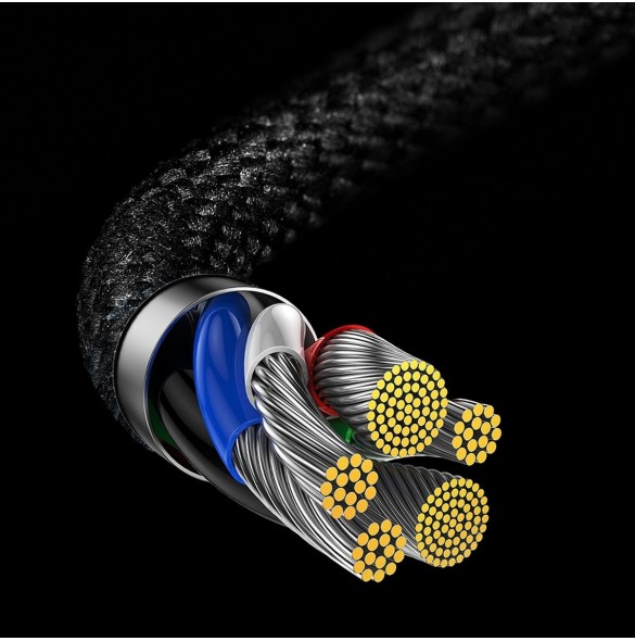 Baseus MVP 2 armbåge rätvinkel strömförsörjningskabel med sido-USB Typ C / Lightning 2m 20W Röd (CAVP000320)