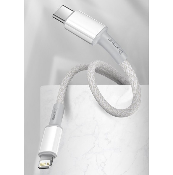Baseus USB Typ C - Blixtkabel snabbladdning Strömförsörjning 20 W 1 m svart (CATLGD-01)