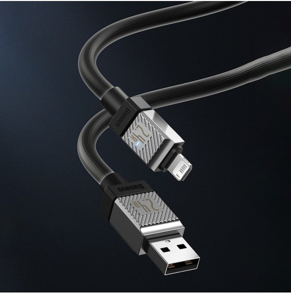 USB C - Lightning 20W 2m kabel Baseus CoolPlay - svart