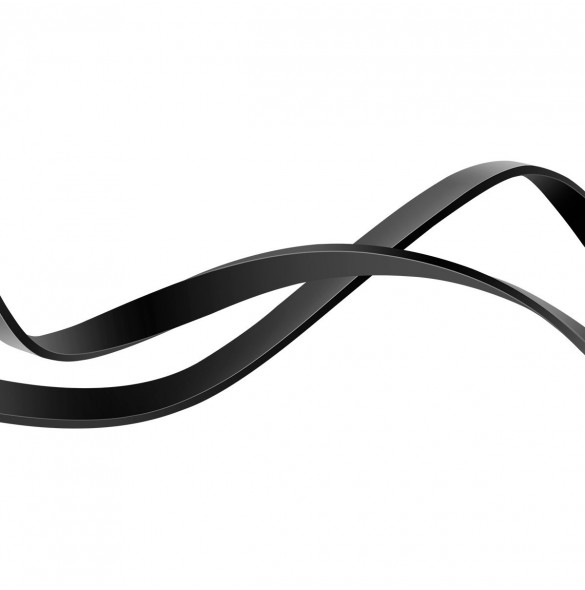 Baseus Bright Mirror 2 infällbar kabel 3-i-1-kabel USB Typ C - micro USB + Lightning + USB Typ C 3.5A 1.1m svart (CAMJ010201)