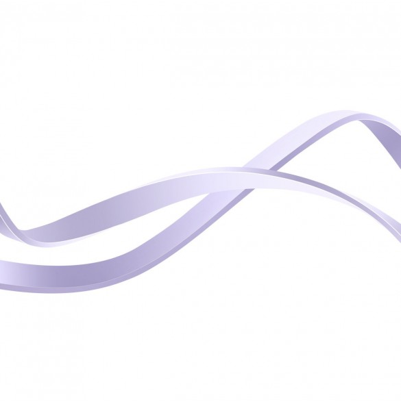 Baseus Bright Mirror 2 infällbar kabel 3-i-1-kabel USB Typ C - micro USB + Lightning + USB Typ C 3.5A 1.1m lila (CAMJ010205)