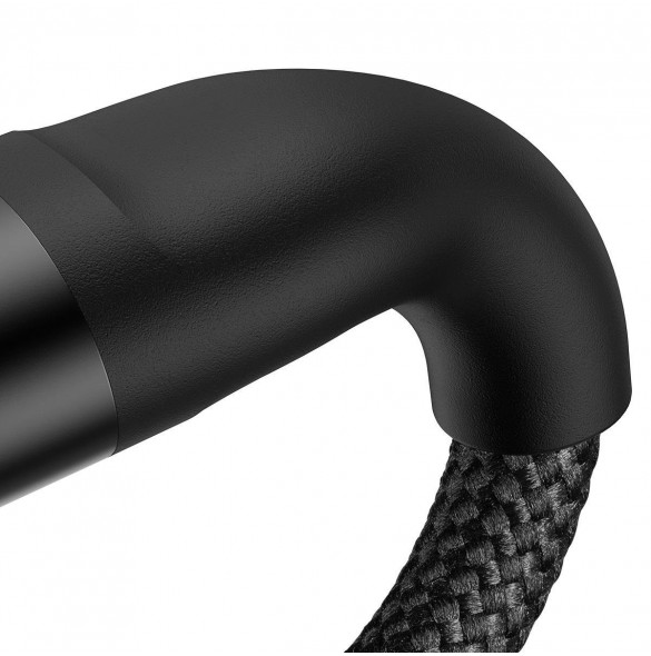 Baseus Flash Series II-kabel USB Typ C - USB Typ C / Lightning / micro USB 100 W 1,5 m svart (CASS030201)