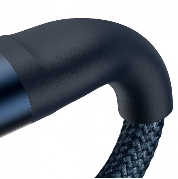 Baseus Flash Series II-kabel USB Typ C / USB Typ A - USB Typ C / Lightning / micro USB 100 W 1,5 m blå (CASS030203)