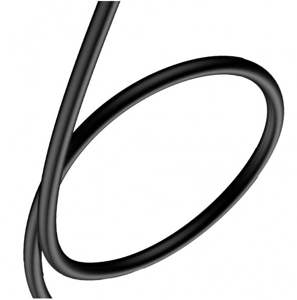 Baseus stereoljudkabel AUX 3,5 mm minijack - USB Typ C för surfplatta 120cm svart (CAM01-01)
