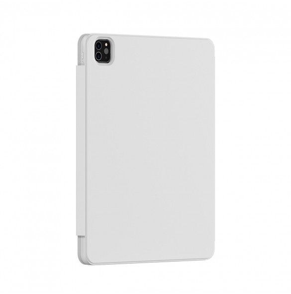 Baseus Safattach Y-typ fodral för iPad Pro 11" 2018/2020/2021 skal med ställ vit (ARCX010002)