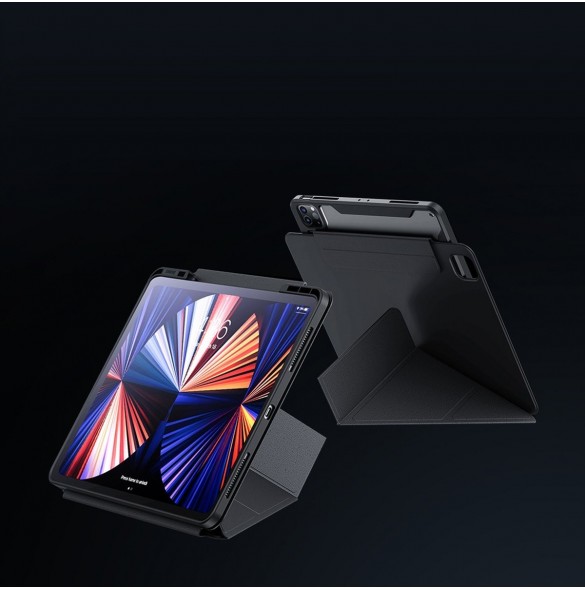 Baseus Safattach Y-typ fodral för iPad Pro 11" 2018/2020/2021 skal med ställ vit (ARCX010002)