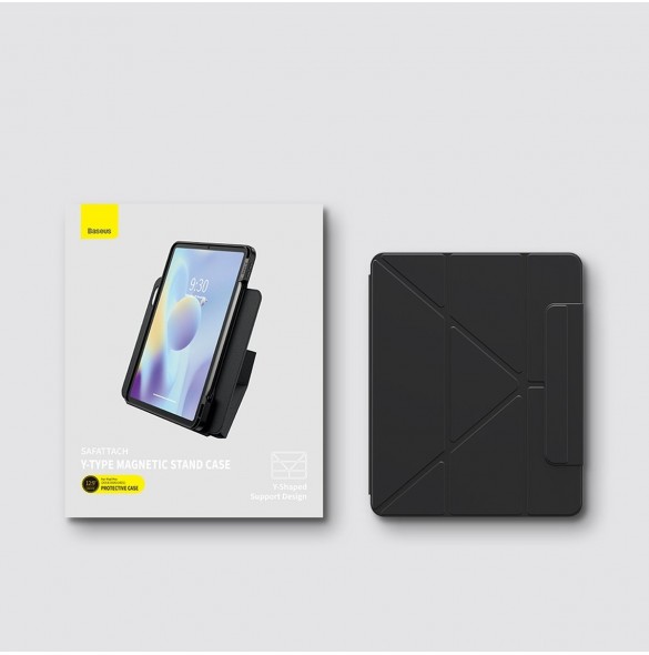 Baseus Safattach Y-typ fodral för iPad Pro 11" 2018/2020/2021 skal med ställ vit (ARCX010002)