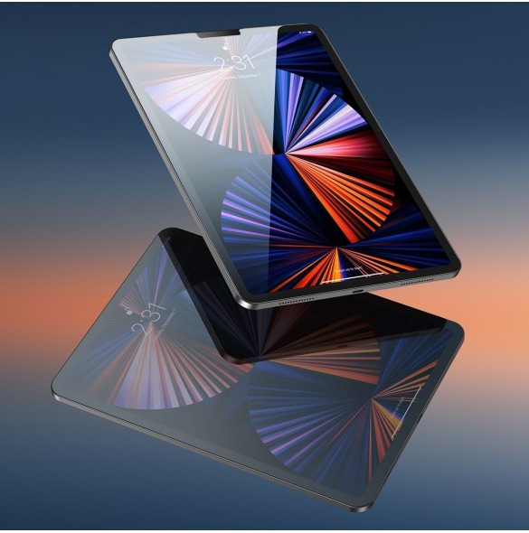 Baseus 2x helglasfilm 0,3 mm härdat glas för iPad Pro 11" 2021 (5:e generationen) / 2020 (4:e generationen) / 2018 (3:e generati