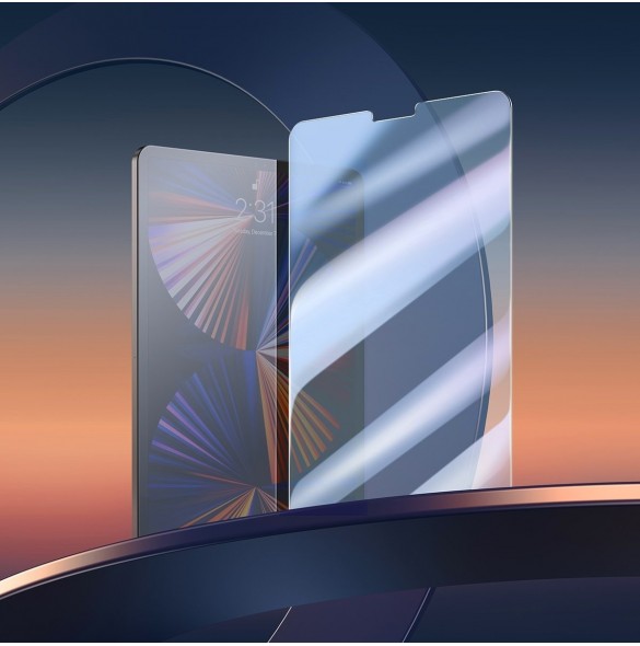 Baseus 2x helglasfilm 0,3 mm härdat glas för iPad Pro 11" 2021 (5:e generationen) / 2020 (4:e generationen) / 2018 (3:e generati