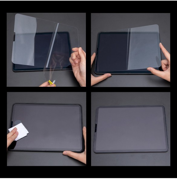 Baseus 2x helglasfilm 0,3 mm härdat glas för iPad Pro 11" 2021 (5:e generationen) / 2020 (4:e generationen) / 2018 (3:e generati