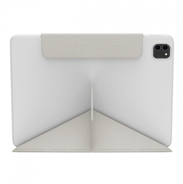 Baseus Safattach Y-typ fodral för iPad Pro 12,9" 2018/2020/2021 skal med ställ vit (ARCX010102)