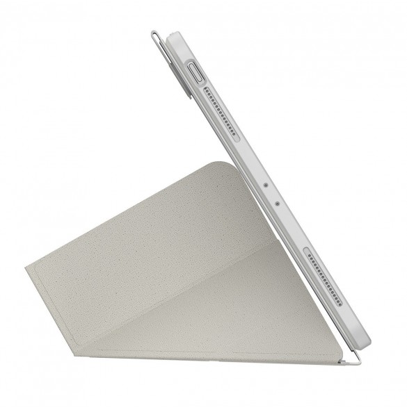 Baseus Safattach Y-typ fodral för iPad Pro 12,9" 2018/2020/2021 skal med ställ vit (ARCX010102)
