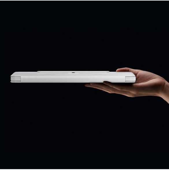 Baseus Safattach Y-typ fodral för iPad Pro 12,9" 2018/2020/2021 skal med ställ vit (ARCX010102)