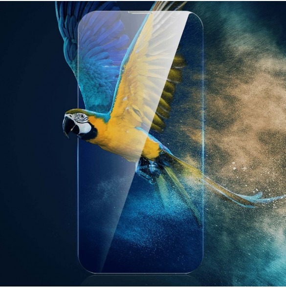 Baseus helskärmshärdat glas för iPhone 14 Plus / 13 Pro Max med högtalarskydd 0,4 mm + monteringssats