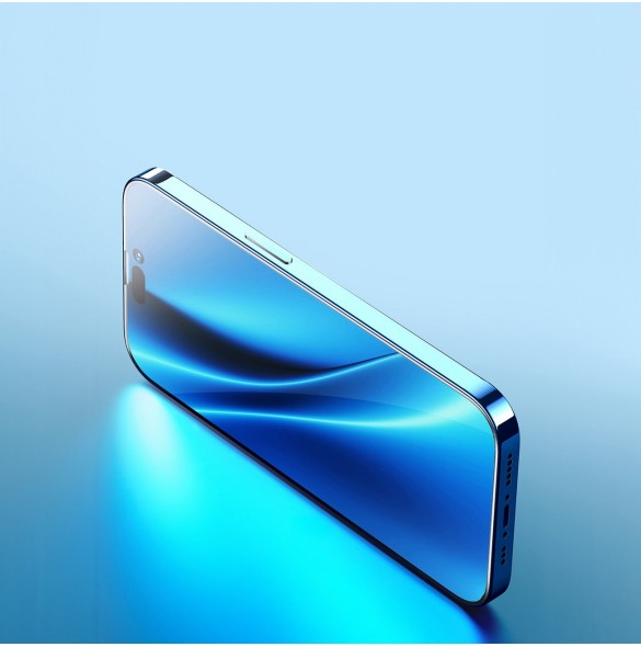 Baseus helskärmshärdat glas för iPhone 14 Plus / 13 Pro Max med högtalarskydd 0,4 mm + monteringssats