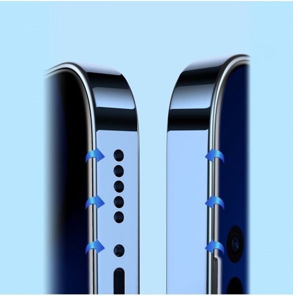 Baseus helskärmshärdat glas för iPhone 11 / XR med högtalarskydd 0,4 mm + monteringssats