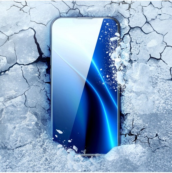 Baseus helskärmshärdat glas för iPhone 11 / XR med högtalarskydd 0,4 mm + monteringssats