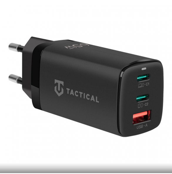Tactical FlashBang GaN 65W Svart