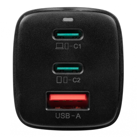 Tactical FlashBang GaN 65W Svart