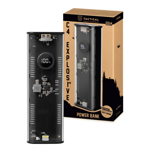 Tactical C4 Explosive 19200mAh Svart
