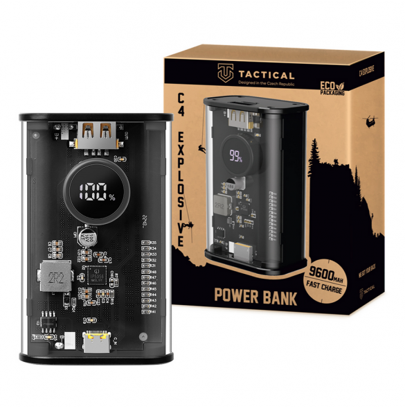 Tactical C4 Explosive 9600mAh Svart