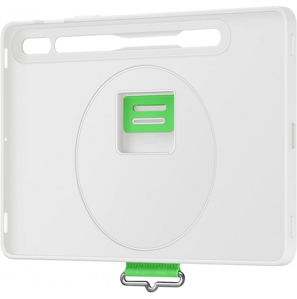 Samsung EF-GX700CWE Bärfodral Samsung Galaxy Tab S8, Galaxy Tab S7 Tablet - Vit - Bärrem