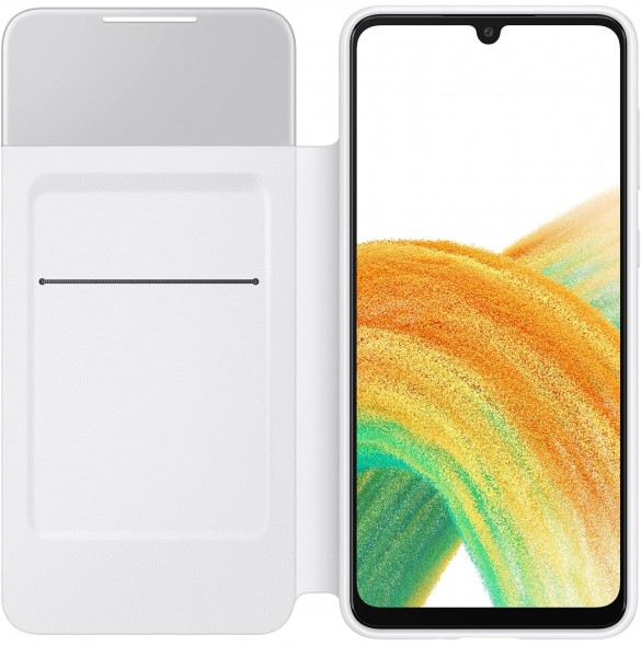 Samsung S-View-fodral till Samsung Galaxy A33 5G - Vit EF-EA336PWE