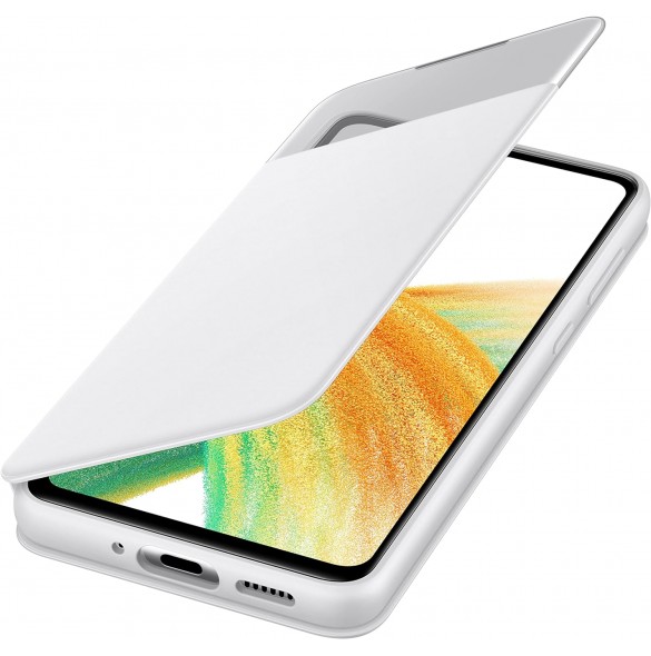 Samsung S-View-fodral till Samsung Galaxy A33 5G - Vit EF-EA336PWE