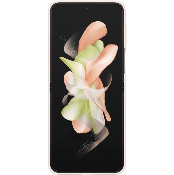 Samsung Galaxy Z FLIP4 Läderfack Rosa EF-VF721LPE