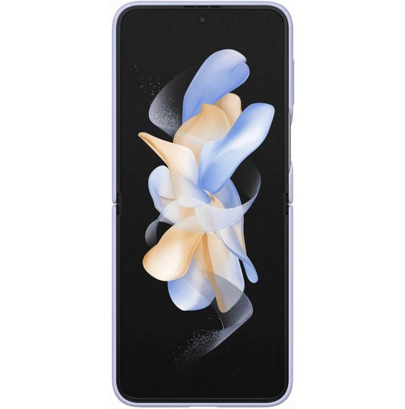 Samsung Galaxy Z FLIP 4 Läderfack Lila EF-VF721LLE