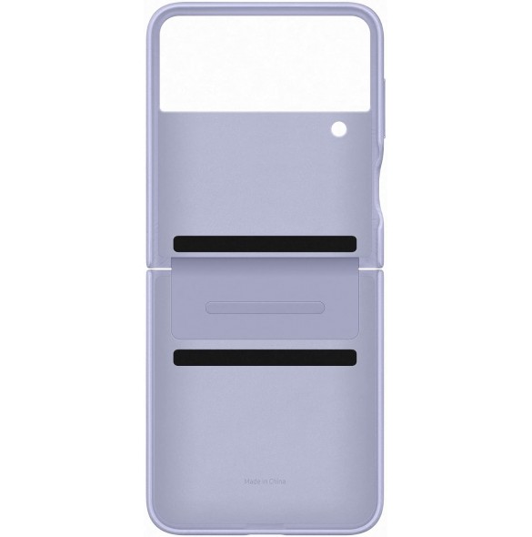 Samsung Galaxy Z FLIP 4 Läderfack Lila EF-VF721LLE